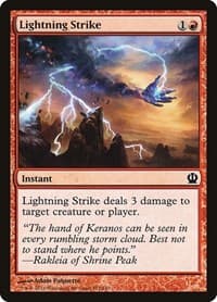 Lightning Strike - Theros - Magic: The Gathering card