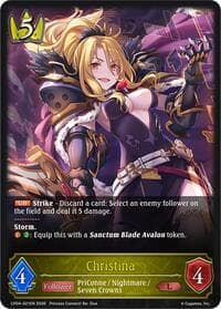 Christina - CP04: Princess Connect! Re:Dive - Shadowverse: Evolve card