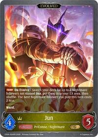 Jun (Evolved) - CP04: Princess Connect! Re:Dive - Shadowverse: Evolve card