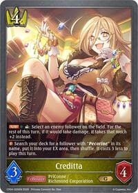 Creditta - CP04: Princess Connect! Re:Dive - Shadowverse: Evolve card
