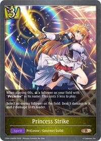 Princess Strike - CP04: Princess Connect! Re:Dive - Shadowverse: Evolve card