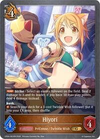 Hiyori - CP04: Princess Connect! Re:Dive - Shadowverse: Evolve card