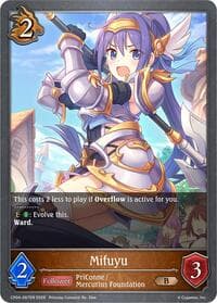 Mifuyu - CP04: Princess Connect! Re:Dive - Shadowverse: Evolve card