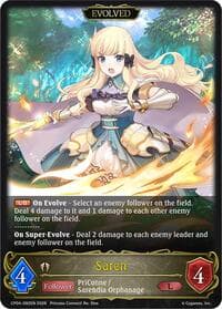 Saren (Evolved) - CP04: Princess Connect! Re:Dive - Shadowverse: Evolve card