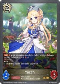 Yukari - CP04: Princess Connect! Re:Dive - Shadowverse: Evolve card