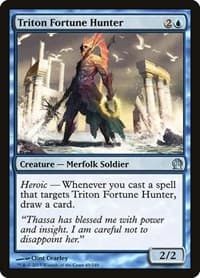 Triton Fortune Hunter - Theros - Magic: The Gathering card