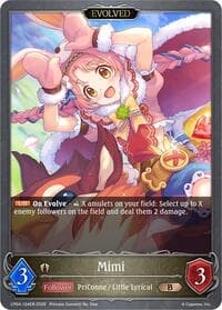 Mimi (Evolved) - CP04: Princess Connect! Re:Dive - Shadowverse: Evolve card