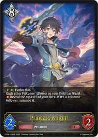 Princess Knight - CP04: Princess Connect! Re:Dive - Shadowverse: Evolve card