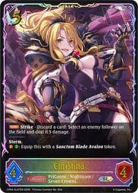 Christina (SL) - CP04: Princess Connect! Re:Dive - Shadowverse: Evolve card
