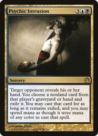 Psychic Intrusion - Theros - Magic: The Gathering card