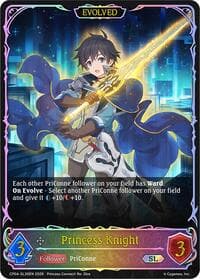 Princess Knight (Evolved) (SL) - CP04: Princess Connect! Re:Dive - Shadowverse: Evolve card