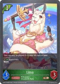 Lima - P09EN (Foil) - CP04: Princess Connect! Re:Dive - Shadowverse: Evolve card