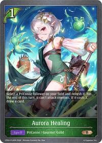 Aurora Healing - P14EN (Foil) - CP04: Princess Connect! Re:Dive - Shadowverse: Evolve card