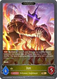 Jun (Evolved) - P16EN (Foil) - CP04: Princess Connect! Re:Dive - Shadowverse: Evolve card