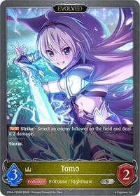 Tomo (Evolved) - P20EN (Foil) - CP04: Princess Connect! Re:Dive - Shadowverse: Evolve card