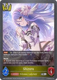 Shizuru - P21EN (Foil) - CP04: Princess Connect! Re:Dive - Shadowverse: Evolve card