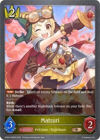 Matsuri - P26EN (Foil) - CP04: Princess Connect! Re:Dive - Shadowverse: Evolve card