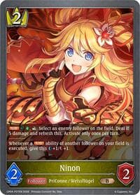Ninon - P27EN (Foil) - CP04: Princess Connect! Re:Dive - Shadowverse: Evolve card