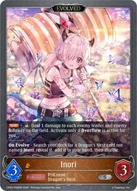 Inori (Evolved) - P48EN (Foil) - CP04: Princess Connect! Re:Dive - Shadowverse: Evolve card