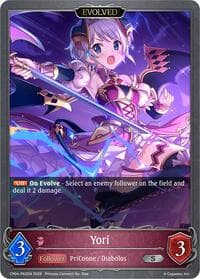 Yori (Evolved) - P62EN (Foil) - CP04: Princess Connect! Re:Dive - Shadowverse: Evolve card