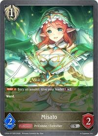Misato - P77EN (Foil) - CP04: Princess Connect! Re:Dive - Shadowverse: Evolve card