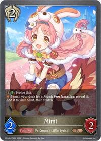 Mimi - P79EN (Foil) - CP04: Princess Connect! Re:Dive - Shadowverse: Evolve card