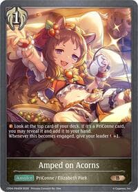 Amped on Acorns - P84EN (Foil) - CP04: Princess Connect! Re:Dive - Shadowverse: Evolve card