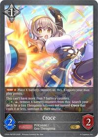 Croce - P87EN (Foil) - CP04: Princess Connect! Re:Dive - Shadowverse: Evolve card