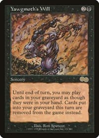 Yawgmoth's Will - Urza's Saga - Magic: The Gathering card