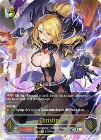 Christina (U) - CP04: Princess Connect! Re:Dive - Shadowverse: Evolve card