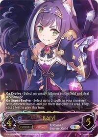 Karyl (Evolved) (U) - CP04: Princess Connect! Re:Dive - Shadowverse: Evolve card