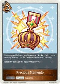 Precious Memento - CP04: Princess Connect! Re:Dive - Shadowverse: Evolve card