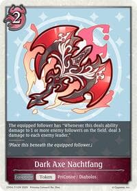 Dark Axe Nachtfang - CP04: Princess Connect! Re:Dive - Shadowverse: Evolve card