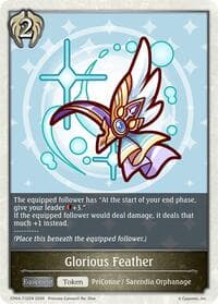Glorious Feather - CP04: Princess Connect! Re:Dive - Shadowverse: Evolve card