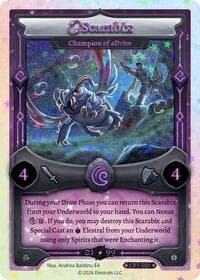 Scarabix - Champion of aDrive (Serialized) - Creator Promos - Elestrals card