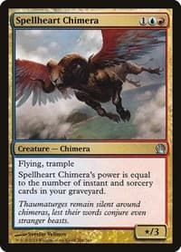 Spellheart Chimera - Theros - Magic: The Gathering card