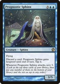 Prognostic Sphinx - Theros - Magic: The Gathering card