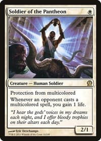 Soldier of the Pantheon - Theros - Magic: The Gathering card