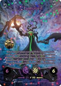 Lumaveil (Serialized) - Divine Champions: Sunstrike Promos - Elestrals card