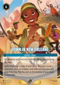 Down in New Orleans - Disney Lorcana Promo Cards - Disney Lorcana card