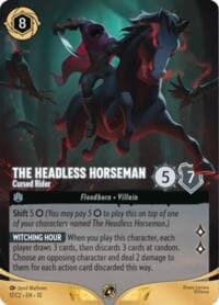 The Headless Horseman - Cursed Rider - Disney Lorcana Promo Cards - Disney Lorcana card