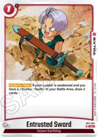 Entrusted Sword - Brightness of Hope - Dragon Ball Super: Fusion World card