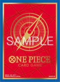 One Piece Card Game: Official Card Sleeve Premium Matte Edition - Standard Red ver. Monkey.D.Luffy (70-Pack) - Bandai Card Sleeves - Card Sleeves card