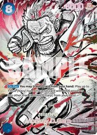 Monkey.D.Garp (OP12-056) (SP) - The World's Strongest Warriors - One Piece Card Game card