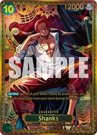 Shanks (OP13-028) (SP) - The World's Strongest Warriors - One Piece Card Game card