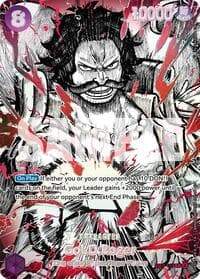 Gol.D.Roger (P-107) (SP) - The World's Strongest Warriors - One Piece Card Game card