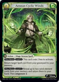 Aenean Cyclic Winds - .asphodel/paradise - Grand Archive TCG card