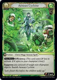 Aenean Cyclone - .asphodel/paradise - Grand Archive TCG card