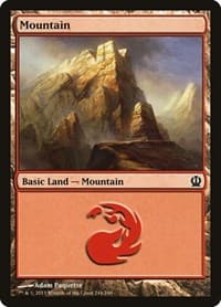 Mountain (244) - Theros - Magic: The Gathering card