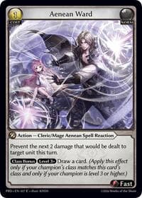 Aenean Ward - .asphodel/paradise - Grand Archive TCG card